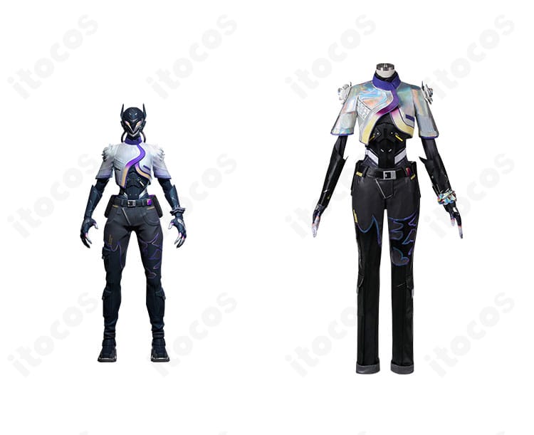 商品正面とバイパーを並置した高再現コスプレ衣装のイメージ画像