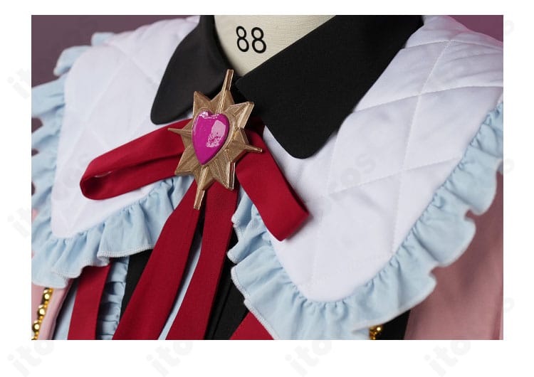 仁兎なずな バツ×バッテン衣装のリボン装飾アップ