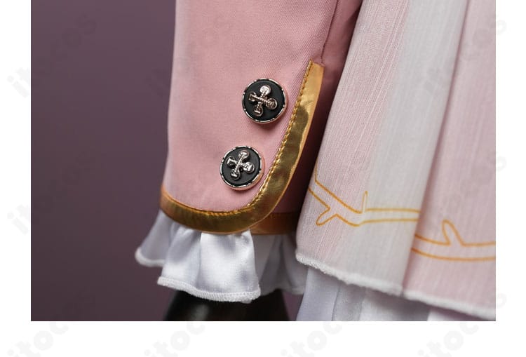 仁兎なずな バツ×バッテン衣装の袖口デザインと仕上げ