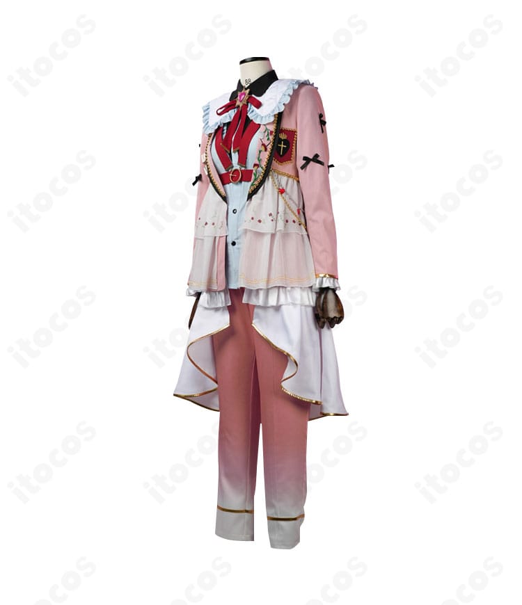 あんさんぶるスターズ！！ 仁兎なずな バツ×バッテン衣装の側面シルエット