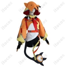 ホロライブ ジジ・ムリン 衣装セット 高再現で動きやすい設計、イベント・撮影に最適 - 2枚目の画像（サムネイル）