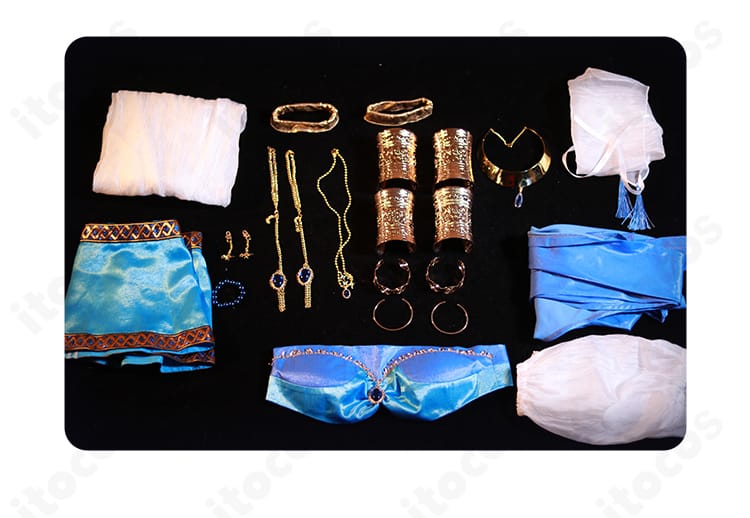 神楽ひかり コスプレ衣装の生地感アップ。発色・光沢・テクスチャの確認用クローズアップ