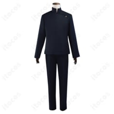 呪術廻戦 五条悟 コスプレ衣装 高専時代 制服 サングラス付き 撮影 イベント - 1枚目の画像（サムネイル）