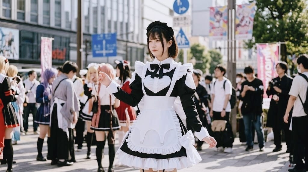 死亡遊戯で飯を食う。 桃乃 ゴーストハウス メイド服 コスプレ衣装｜高再現で撮影映え