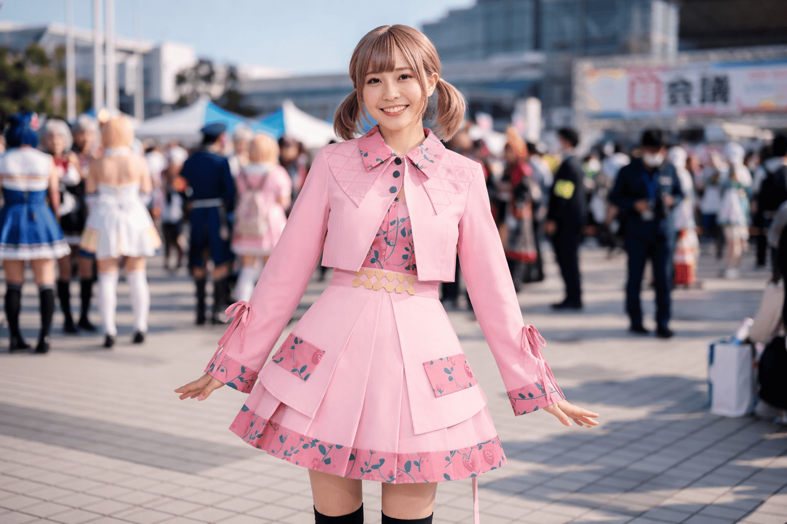 プロセカ 小豆沢こはね 4th Anniversary感謝祭コスプレ衣装｜上品可愛いステージ映え