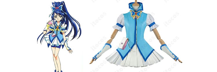 キュアアクア コスプレ衣装｜水無月かれん・Yes!プリキュア5変身後を上品再現、撮影映え【itocos】
