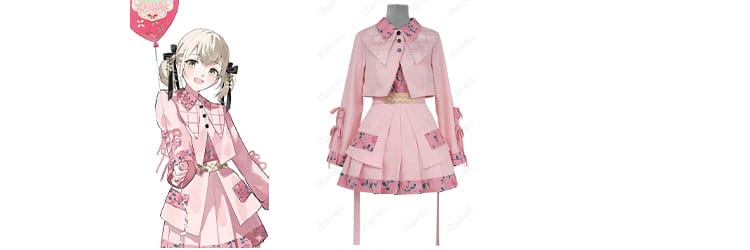 プロセカ 小豆沢こはね 4th Anniversary感謝祭コスプレ衣装｜上品可愛いステージ映え