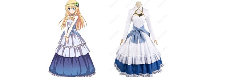 このすば アイリス 王女ドレス コスプレ衣装｜高再現で写真映え、撮影会やイベントに映える上品セット
