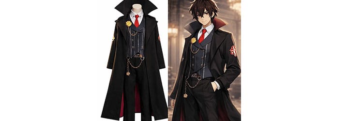 スレイヤー コスプレ衣装 GGST版 高再現 紳士スーツ フルセット ギルティギア ストライヴ 撮影・イベント用｜送料無料 itocos