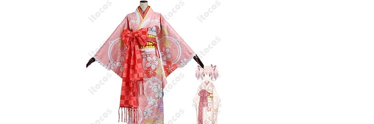 まどマギ 鹿目まどか 晴着Ver. コスプレ衣装｜高品質な和装を通販 - itocos（イトコス）理想を、そのまま形に。