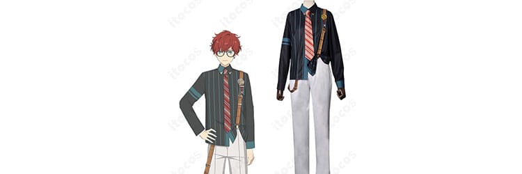 あんスタ 敬人塾 コスプレ衣装 天城一彩/白鳥藍良/蓮巳敬人 学園制服 高再現セット オーダーメイド対応｜送料無料・返品無料【itocos】