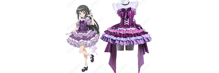 暁美ほむら アイドル衣装 コスプレ｜まどマギ Magia Exedra 高再現セット・職人品質！送料無料・返品無料【itocos】
