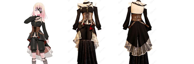 バンドリ Ave Mujica 三角初華 ドロリス コスプレ衣装｜高再現×快適設計で撮影映え【itocos】