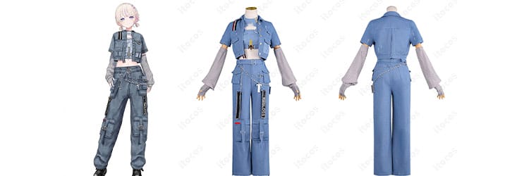 ホロライブ 轟はじめ Flashpoint衣装コスプレ｜撮影映えと動きやすさを両立する着こなしブログ