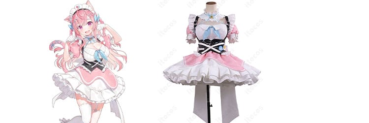 VTuber 結城さくな 猫メイド衣装 コスプレ衣装｜配信映え・撮影映え・イベント向け