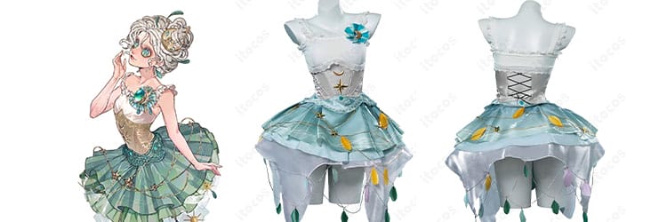 第五人格 マルガレータ・ツェレ 漂う月光 SSR コスプレ衣装｜踊り子の月光ドレスを上品に再現、撮影映えも◎
