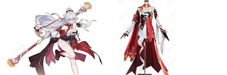 崩壊3rd キアナ・カスラナ ドン！烈火の願い星 コスプレ衣装｜願い星ドレスで撮影映え