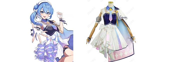 星街すいせい 日本武道館Live SuperNova コスプレ衣装｜すいちゃん撮影・ROM向け高再現セット
