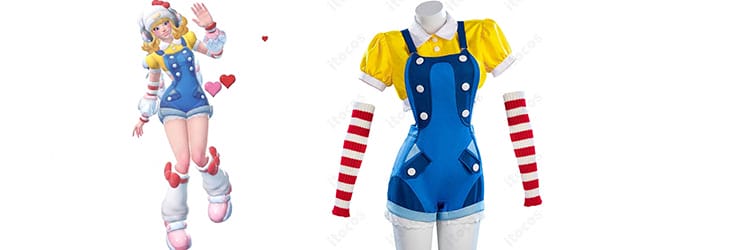 オーバーウォッチ ジュノ風 ハローキティ着想スキン制服コスプレ衣装｜軽やかに映えるイベント向け一着