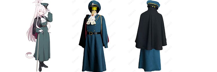 ブルーアーカイブ 清澄アキラ コスプレ衣装｜寮監隊幹部制服・軍服風コート 高再現で撮影映え itocos