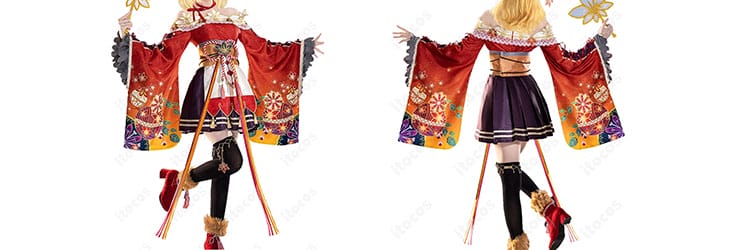  小原鞠莉 コスプレ衣装｜紅葉狩り編「冬が訪れるまで」着物風コスで上品に映える