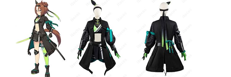  ウマ娘 ヤエノムテキ コスプレ衣装｜黒将Zen 勝負服 高再現フルセット