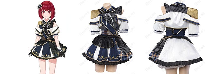  推しの子 有馬かな コスプレ衣装｜シャニマス コラボ衣装でかなちゃんらしい舞台感を再現