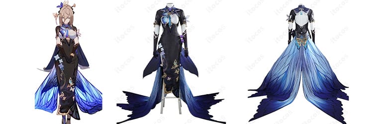 崩壊3rd アポニア コスプレ衣装｜胡蝶の夢造りのサイズ・セット内容・おすすめシーン