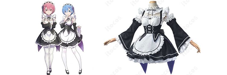 レム コスプレ 衣装の選び方｜メイド服のサイズ・セット内容・おすすめ撮影シーン