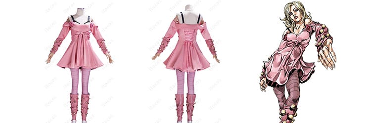 ジョジョ コスプレ｜SBR ルーシー・スティール ピンクドレス衣装の準備リスト・バージョン比較・イベント別コーデガイド
