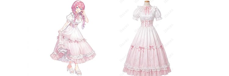 にじさんじ コスプレ｜倉持めると×andGALLERYコラボ衣装の出装清単・版本区别・イベント搭配ガイド