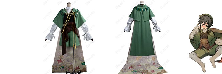 原神 コスプレ ウェンティ五歌仙「翠光」衣装｜キャラクター出装リスト・版本違い・撮影イベント搭配ガイド