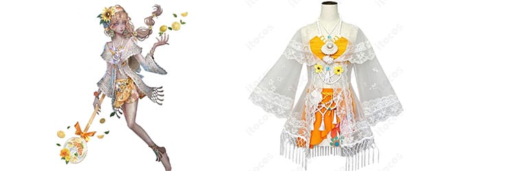 第五人格 コスプレ衣装｜漁師グレイス「夏の涼味」9点セット・衣装構成・バージョンの特徴・イベントコーデガイド