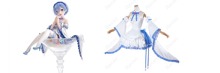 Re:ゼロ レム コスプレ 衣装｜グラスエディションのサイズ・セット内容・撮影シーンガイド