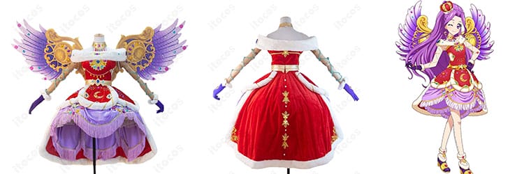 アイカツ コスプレ衣装｜神崎美月 ロイヤルムーンコーデのサイズ・セット内容・おすすめ撮影シーン