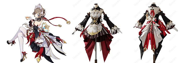 原神 コスプレ衣装ガイド｜サンドローネ（傀儡）「鏡水の解明」Ver.のセット内容・衣装の違い・イベント別コーデ