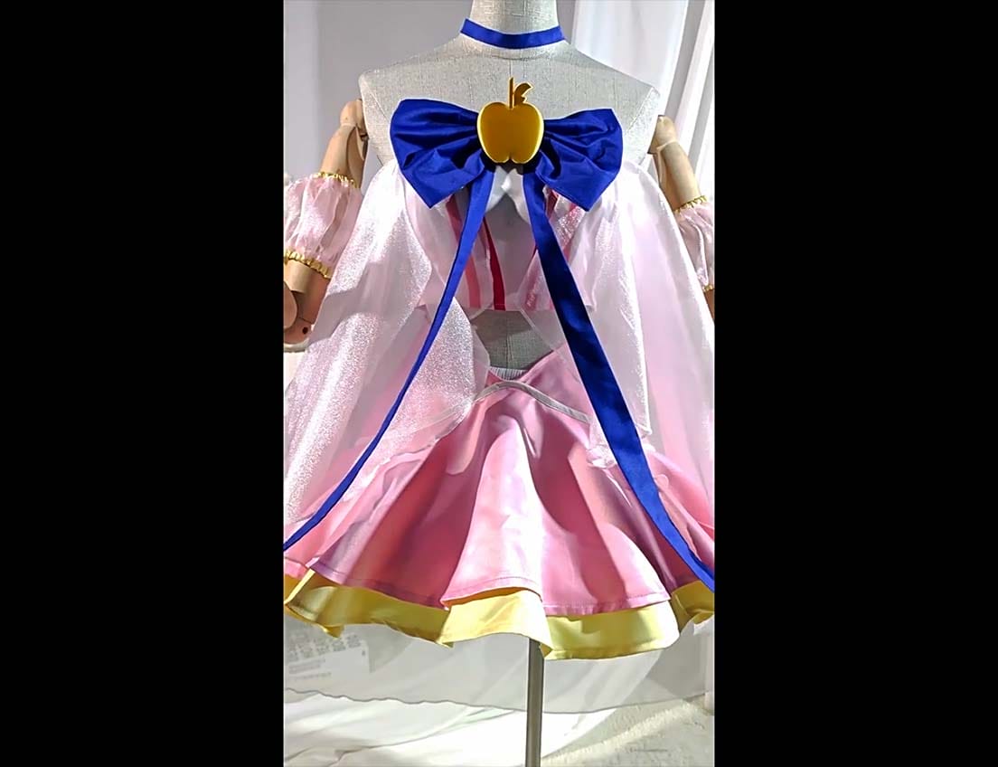 雪森りんご プリンセスりんご コスプレ衣装｜リルぷりっ 変身後 高再現＆快適 イベント向け 撮影映え 長時間快適