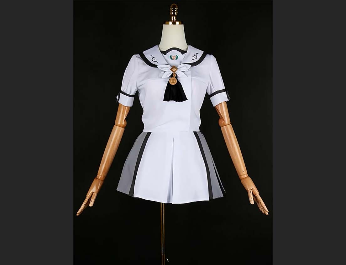 Summer Pockets 紬ヴェンダース コスプレ衣装｜清楚で爽やかな制服風スタイルと撮影映えを確認