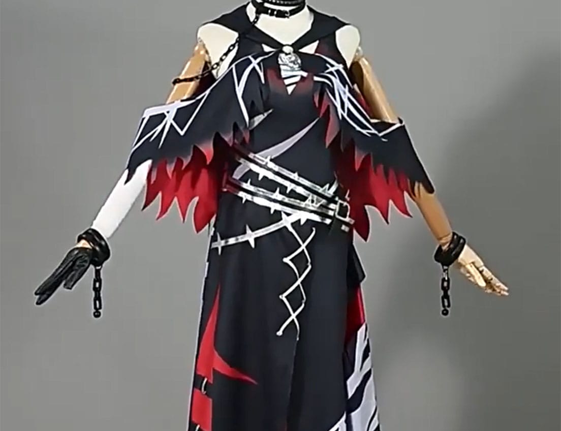 魔法少女ノ魔女裁判 紫藤アリサ コスプレ衣装｜高再現ダークゴシック・PUレザー装飾