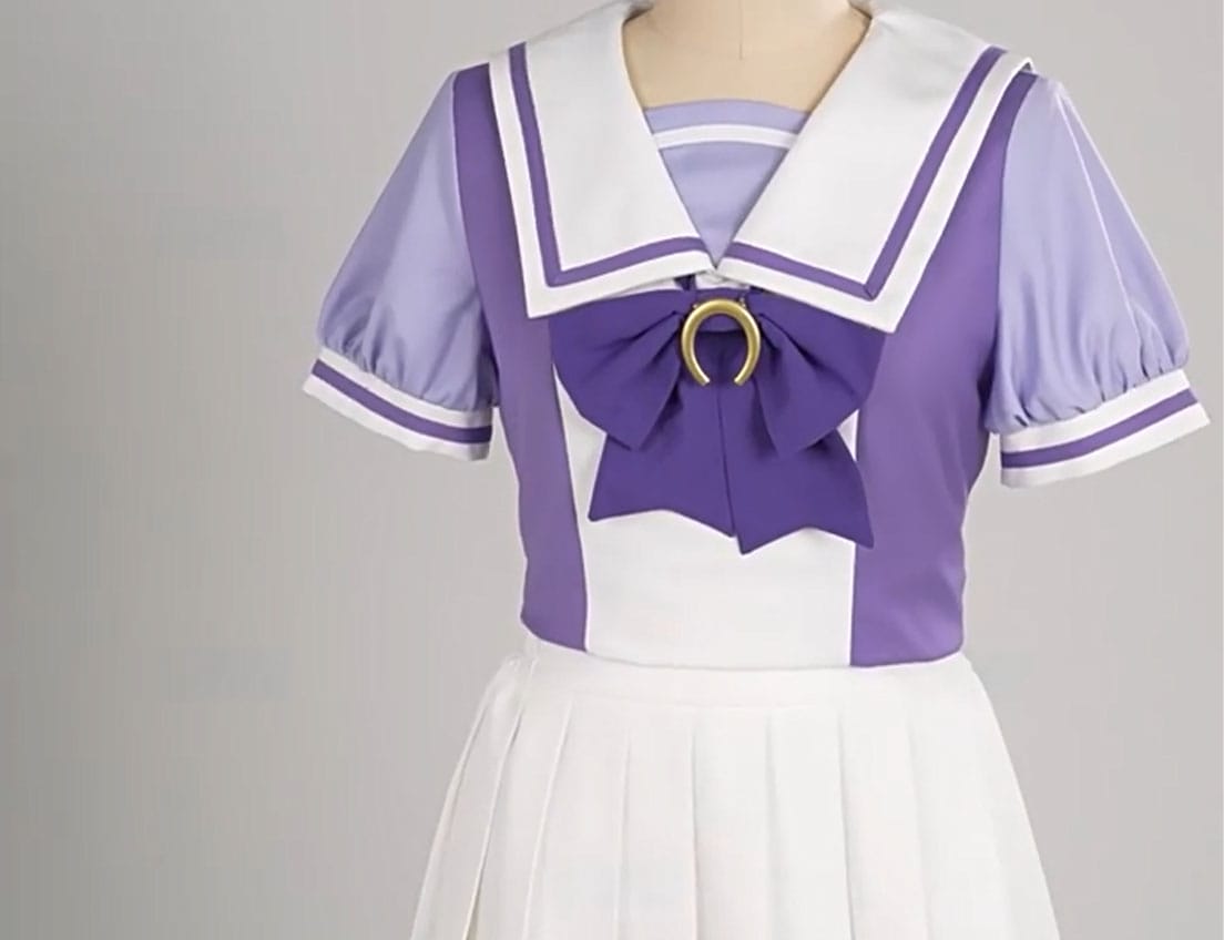 ウマ娘 プリティーダービー トレセン学園 夏服制服 コスプレ衣装｜撮影映え高発色ツイル