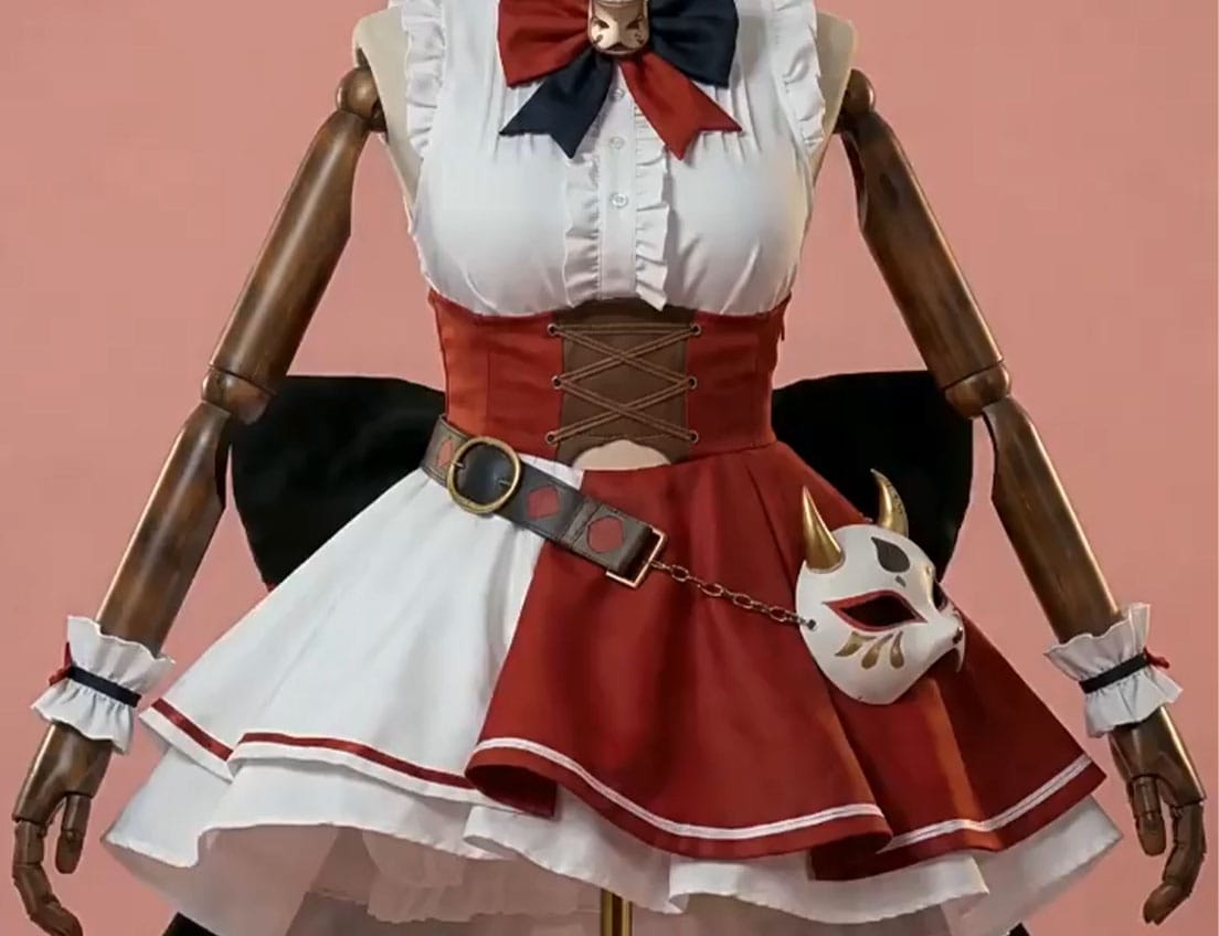 ホロライブ 宝鐘マリン 新衣装ゴスロリ風 コスプレ衣装｜高再現で撮影映え