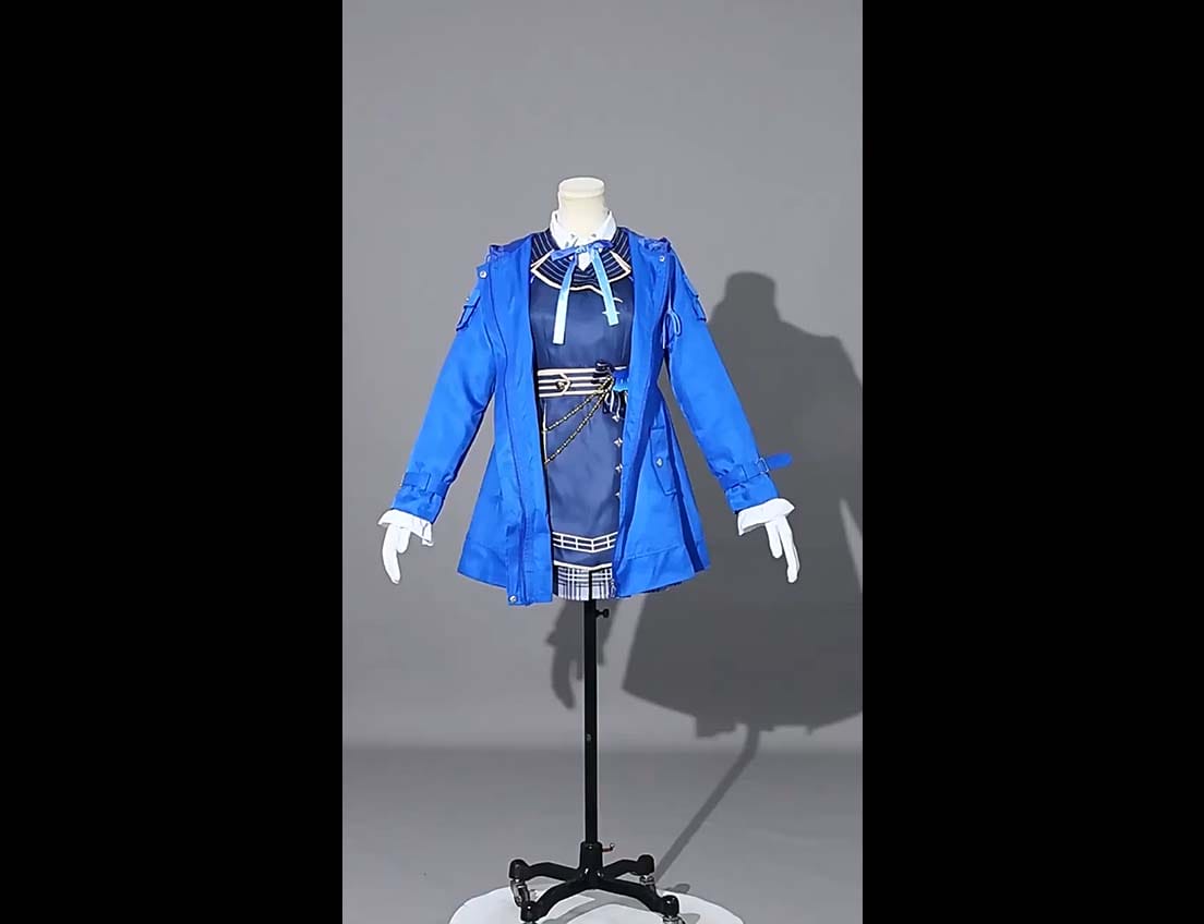 雨海ルカ コスプレ衣装｜制服風デザインを再現したVTuber衣装9点セット